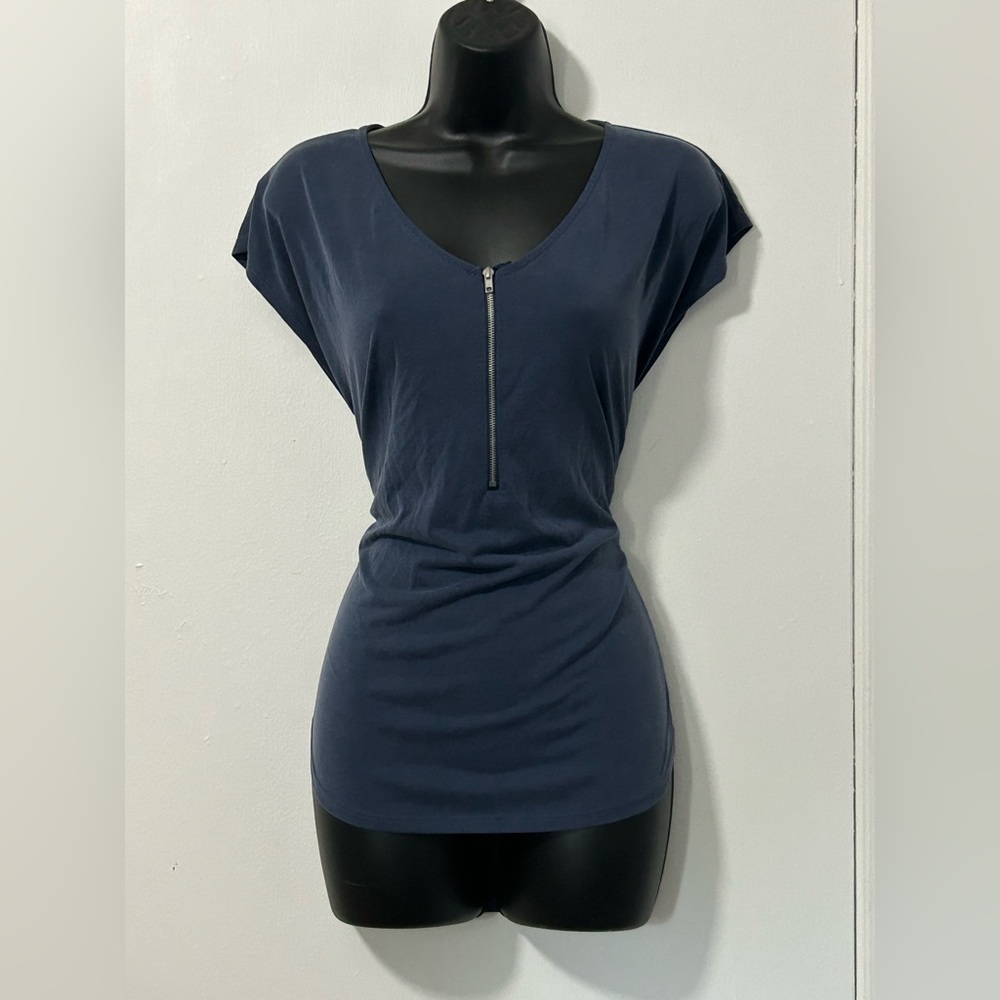 Green envelope LA, 65% Modal, in a deep blue-grey